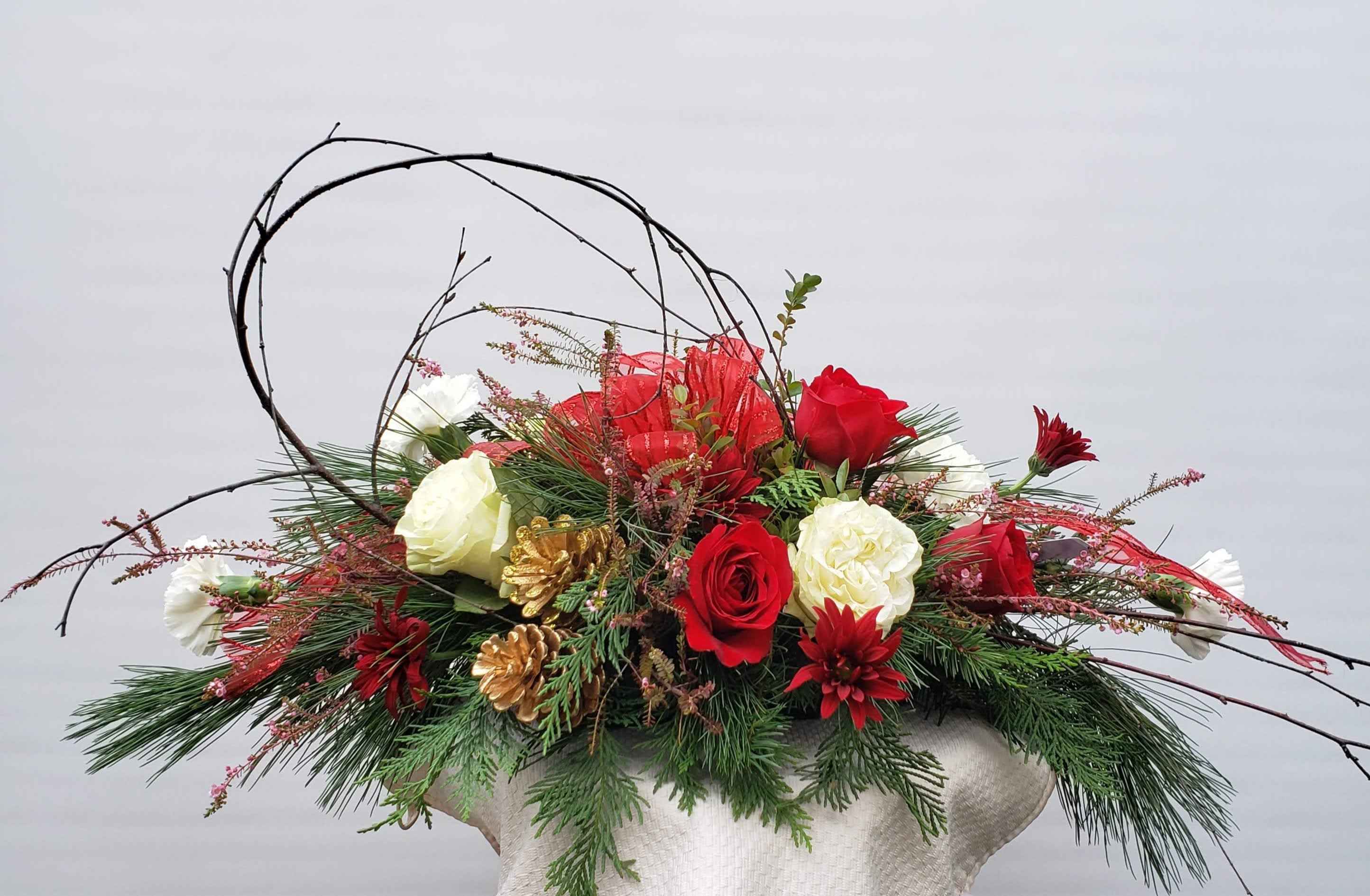 Christmas Flowers for the Person Who Has Everything