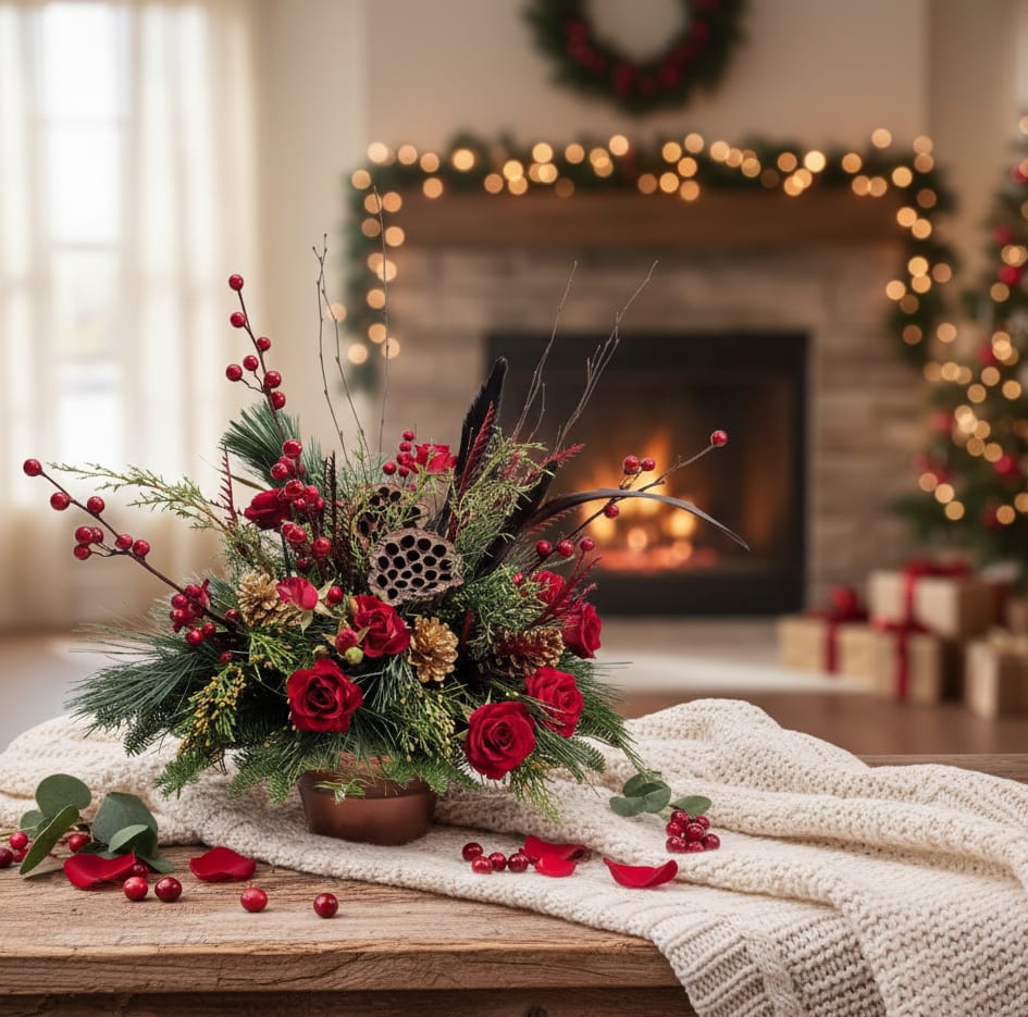 Christmas Flowers Delivery