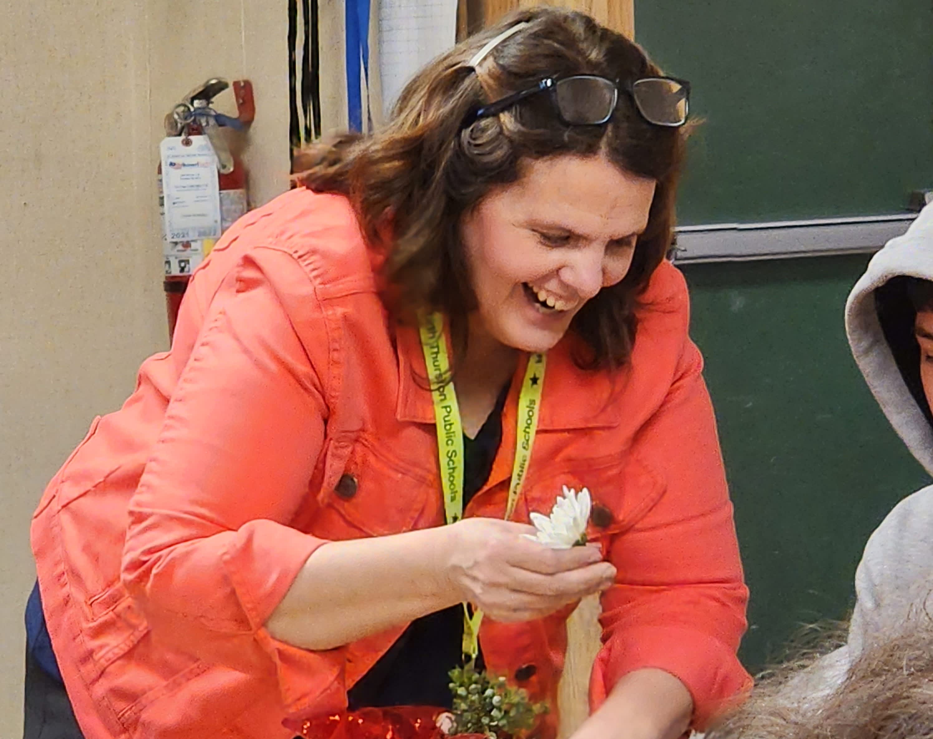 Floral Fun with Komachin Middle School