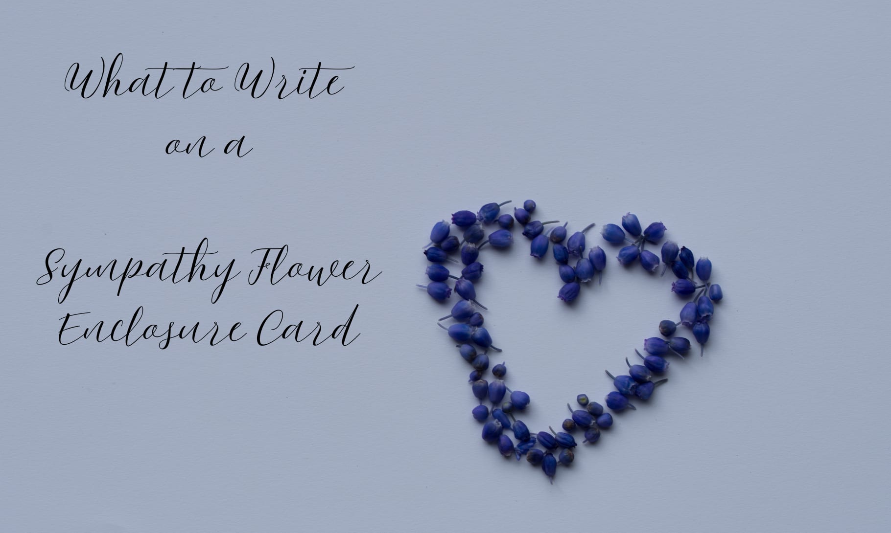 What to Write on a Sympathy Flower Card