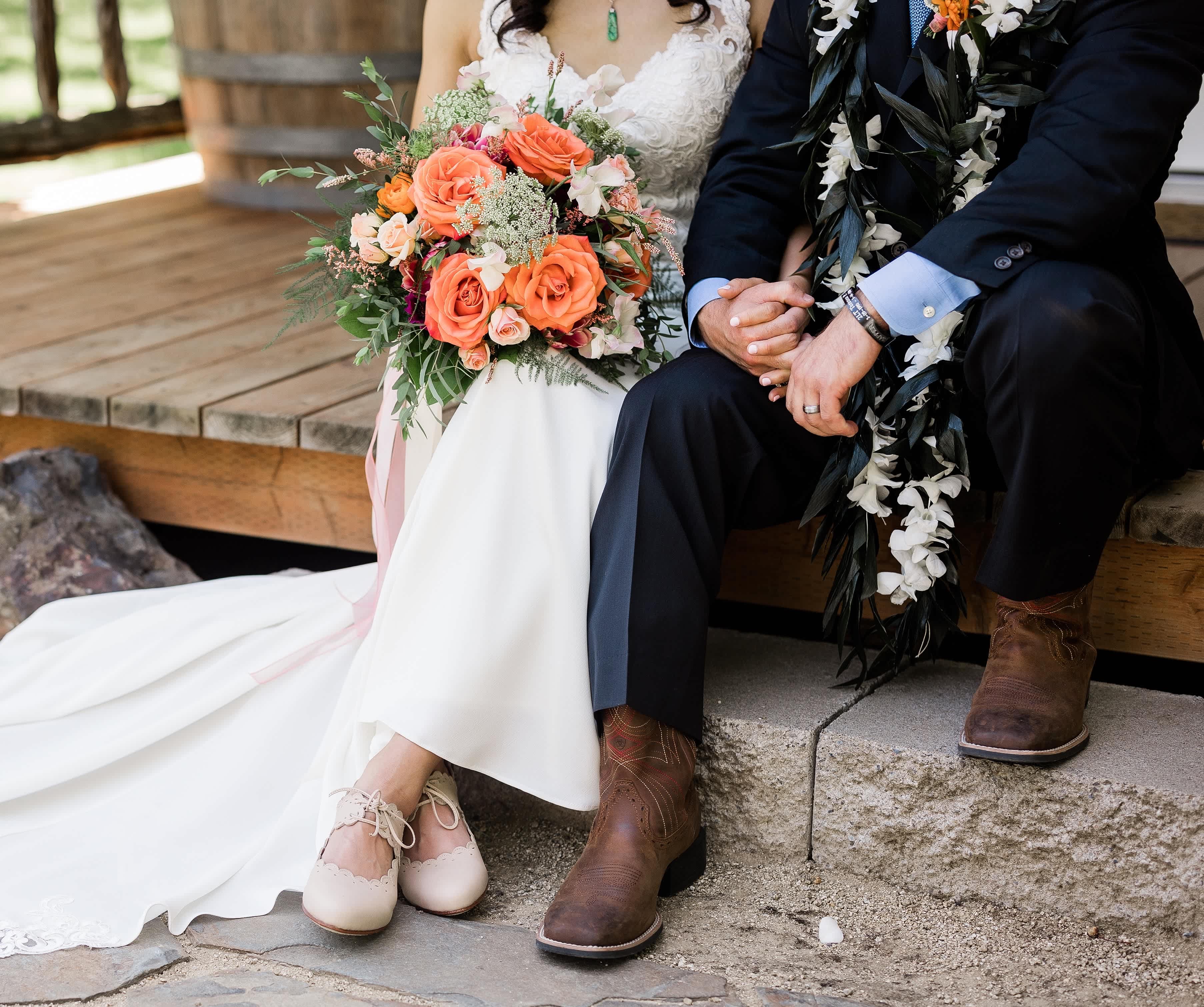 Orange Crush Wedding