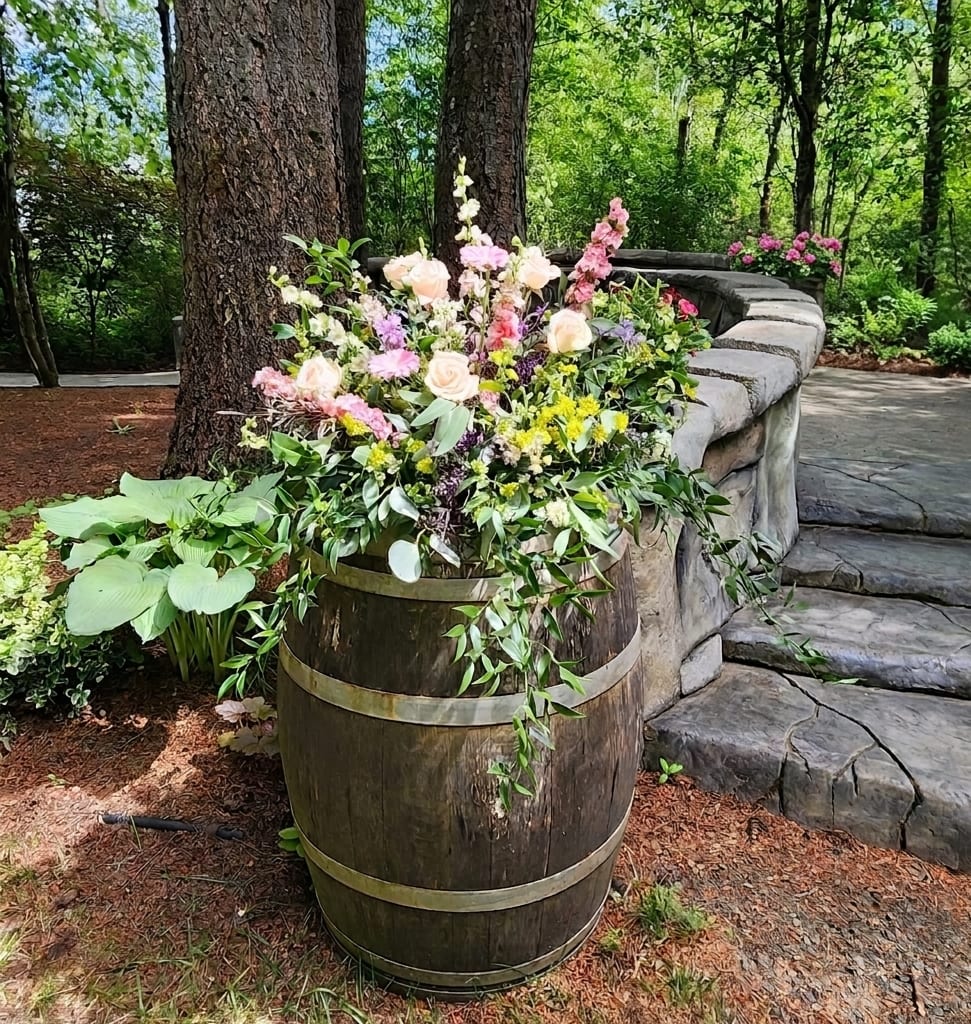 Wedding Flowers in Olympia at Capital City Barn 