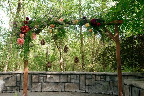 Wedding Ceremony Flowers in Tumwater, WA 