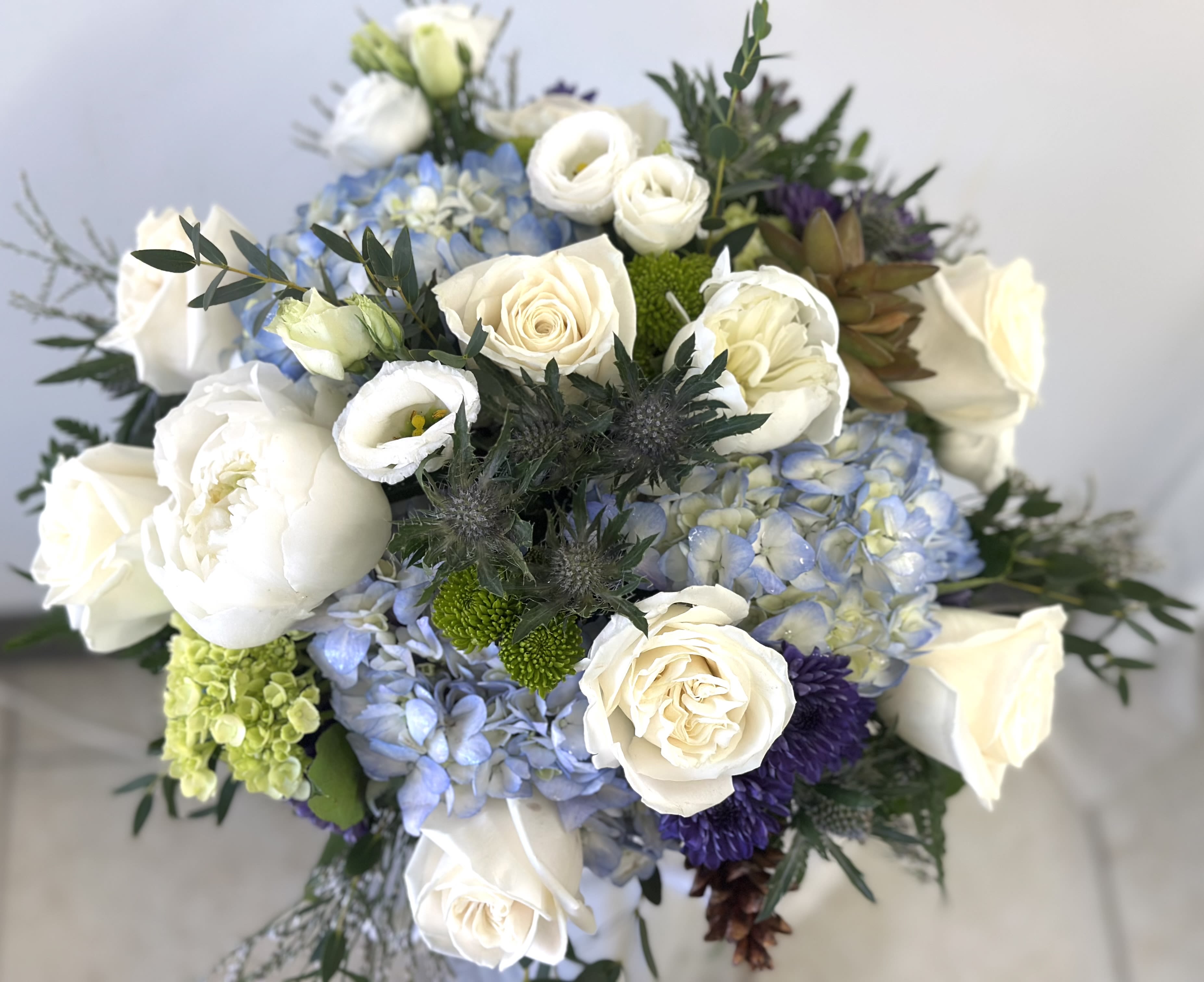 Whisper of Blue by Westford Florist Art by Veny