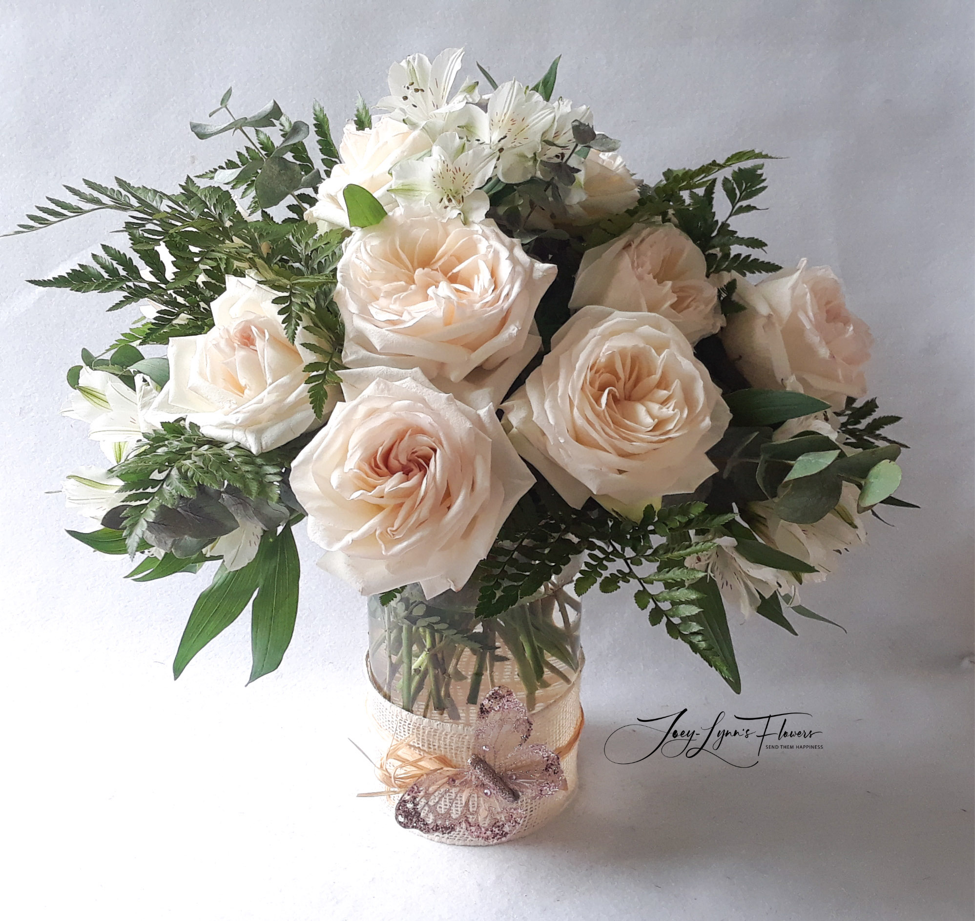 How to open garden roses to look huge