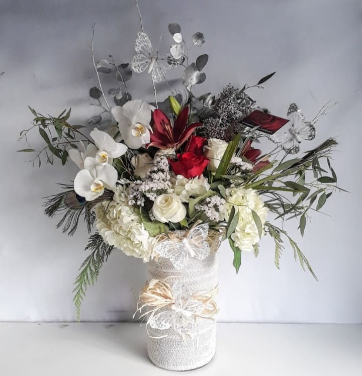 Decorating for the holidays with greenery