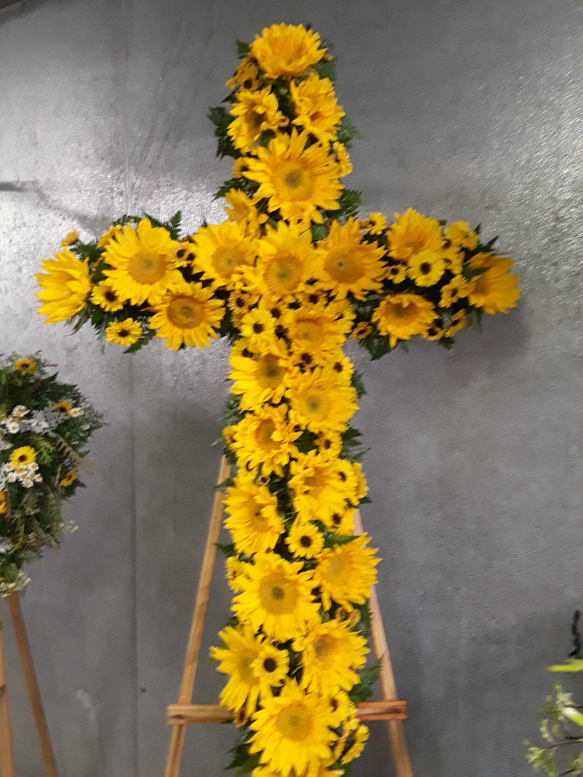 Sunflower Cross