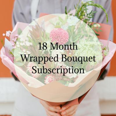 Wrapped Bouquet Subscriptions