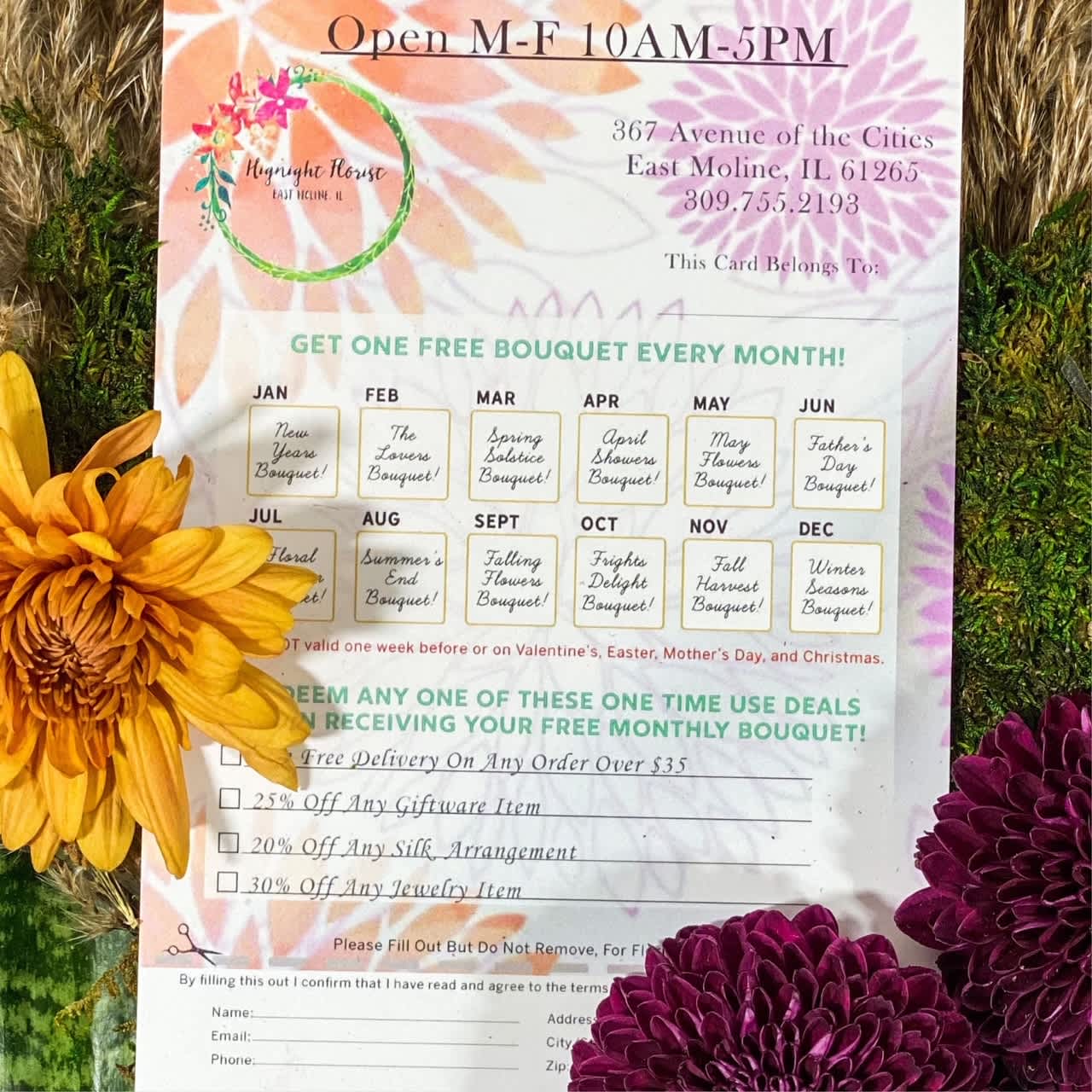 2022 Floral Cards Available!