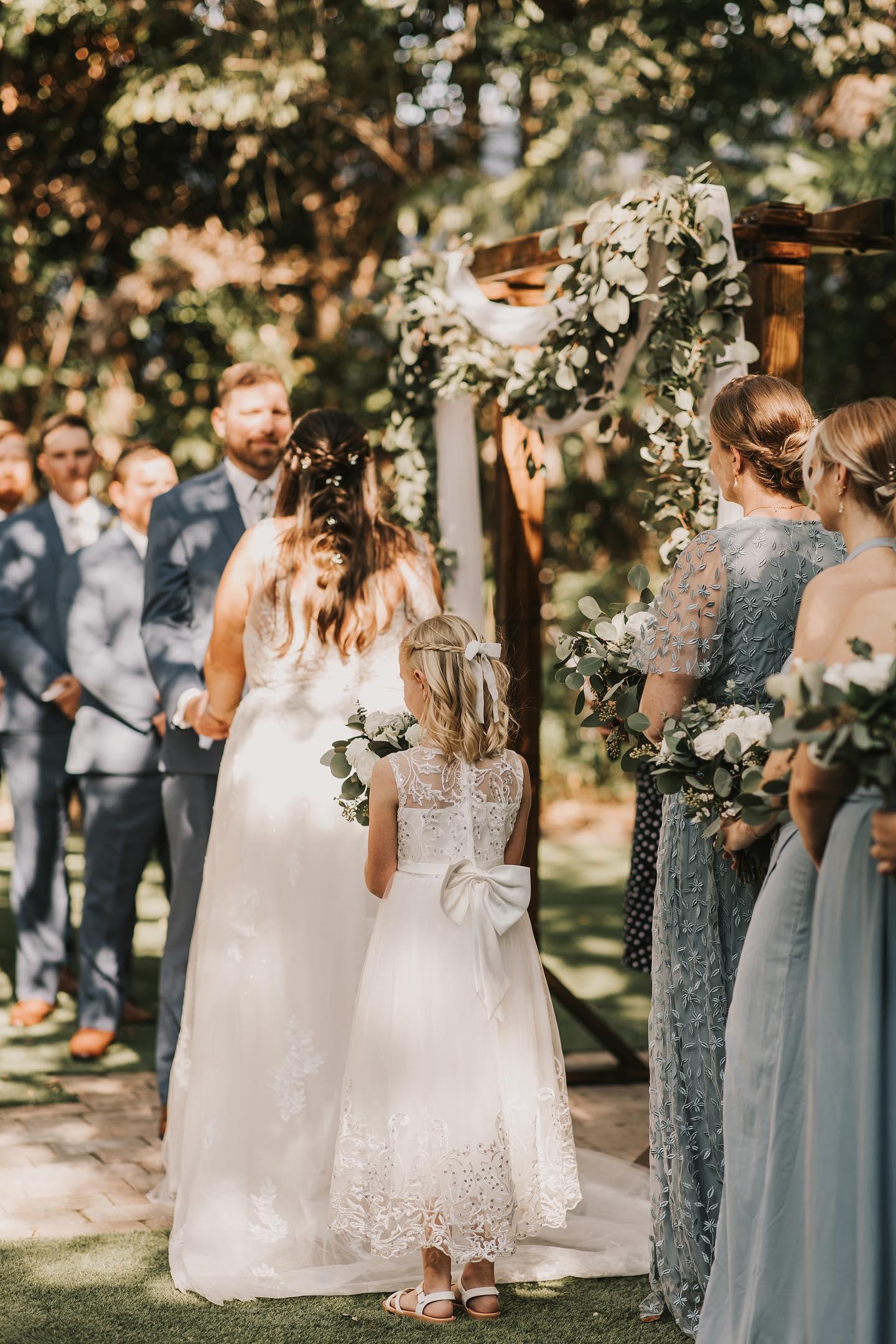 Blue at the Lake House Wedding 