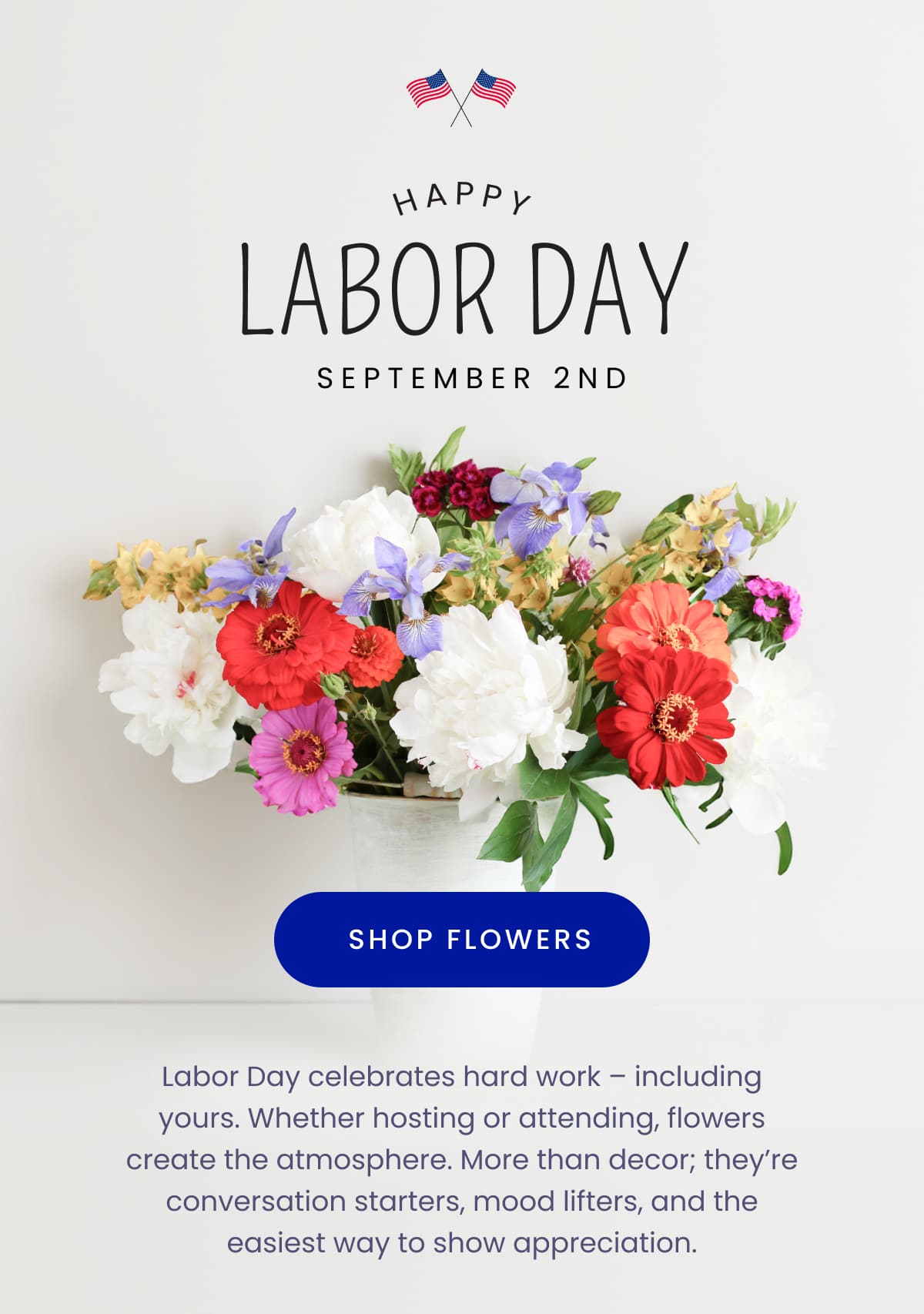 Labor Day: A Floral Tribute to Hard Work