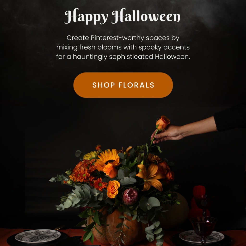  Spooktacular Blooms:Halloween at FloristMarketplace