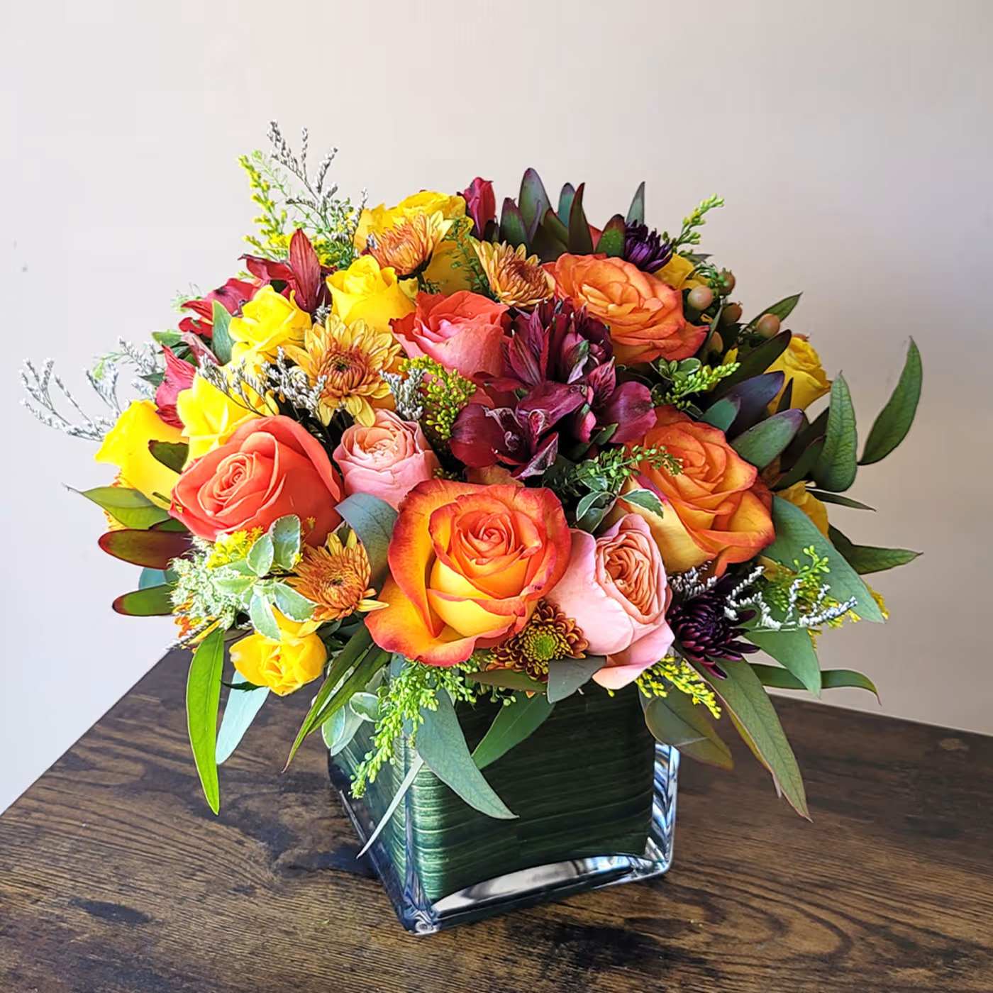 Perfect Autumn October Birthday Bouquet