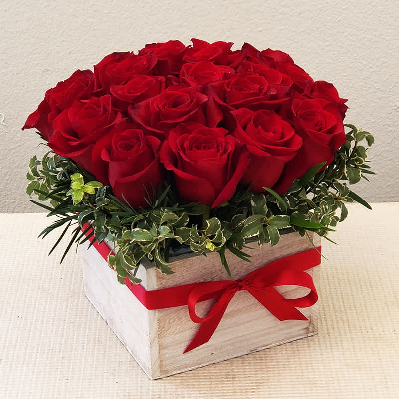 Delivery of the Rustic Rose by Your Local Florist