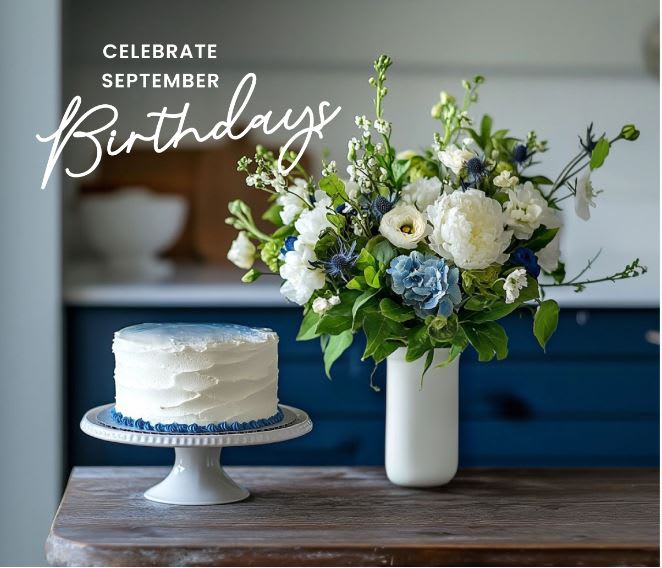 September Birthdays: A Floral Celebration