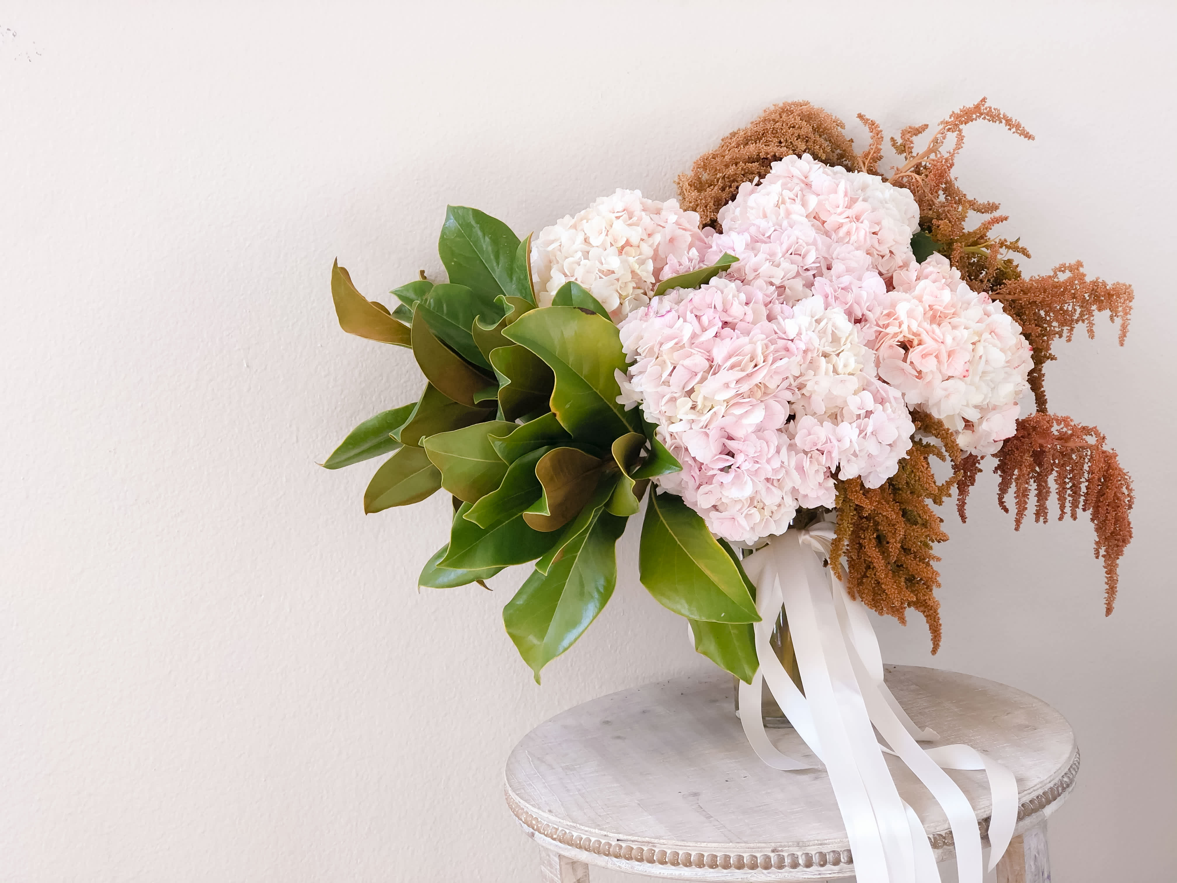 Hydrangea arrangement 