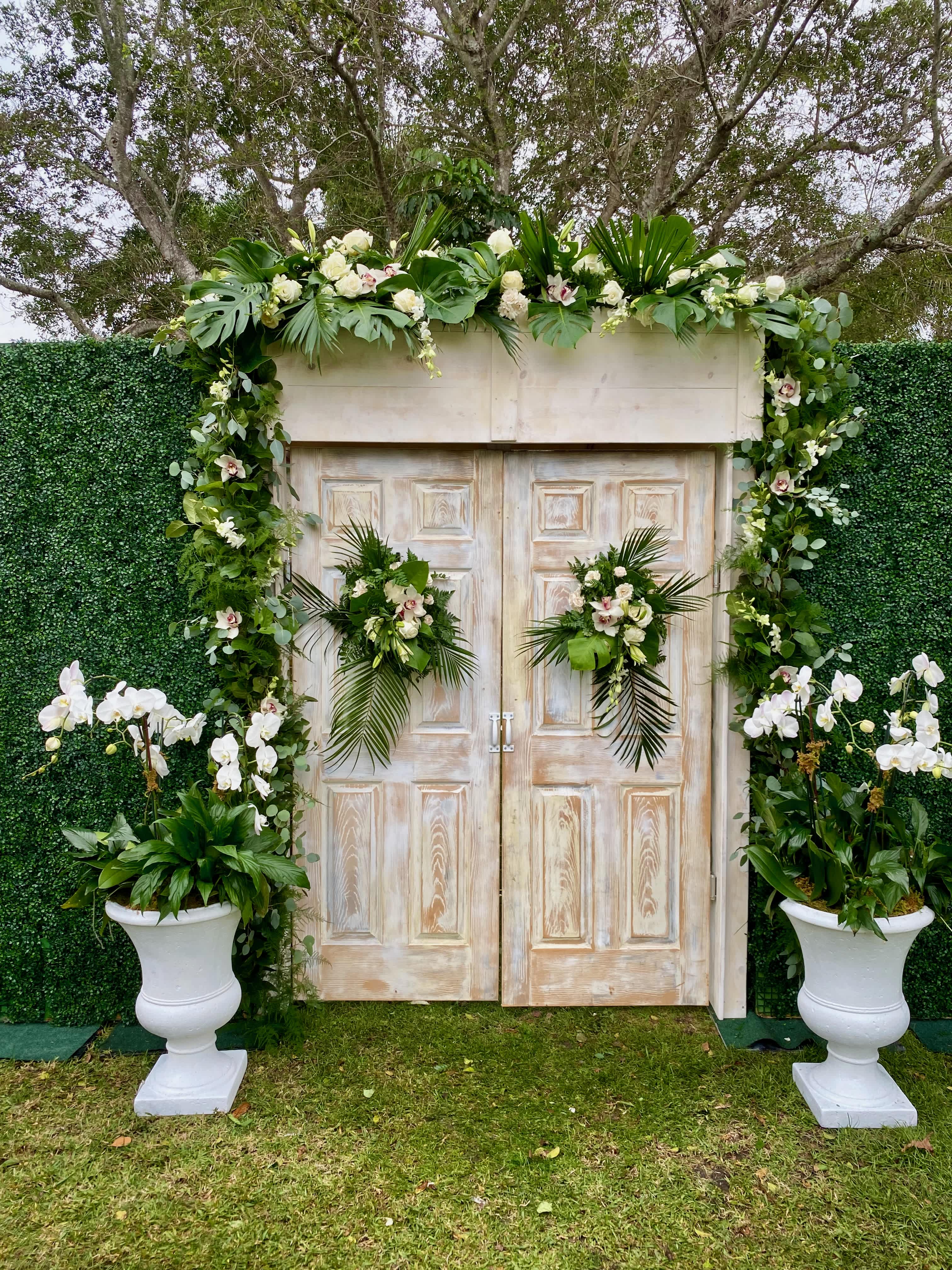 Rustic Tropical Wedding