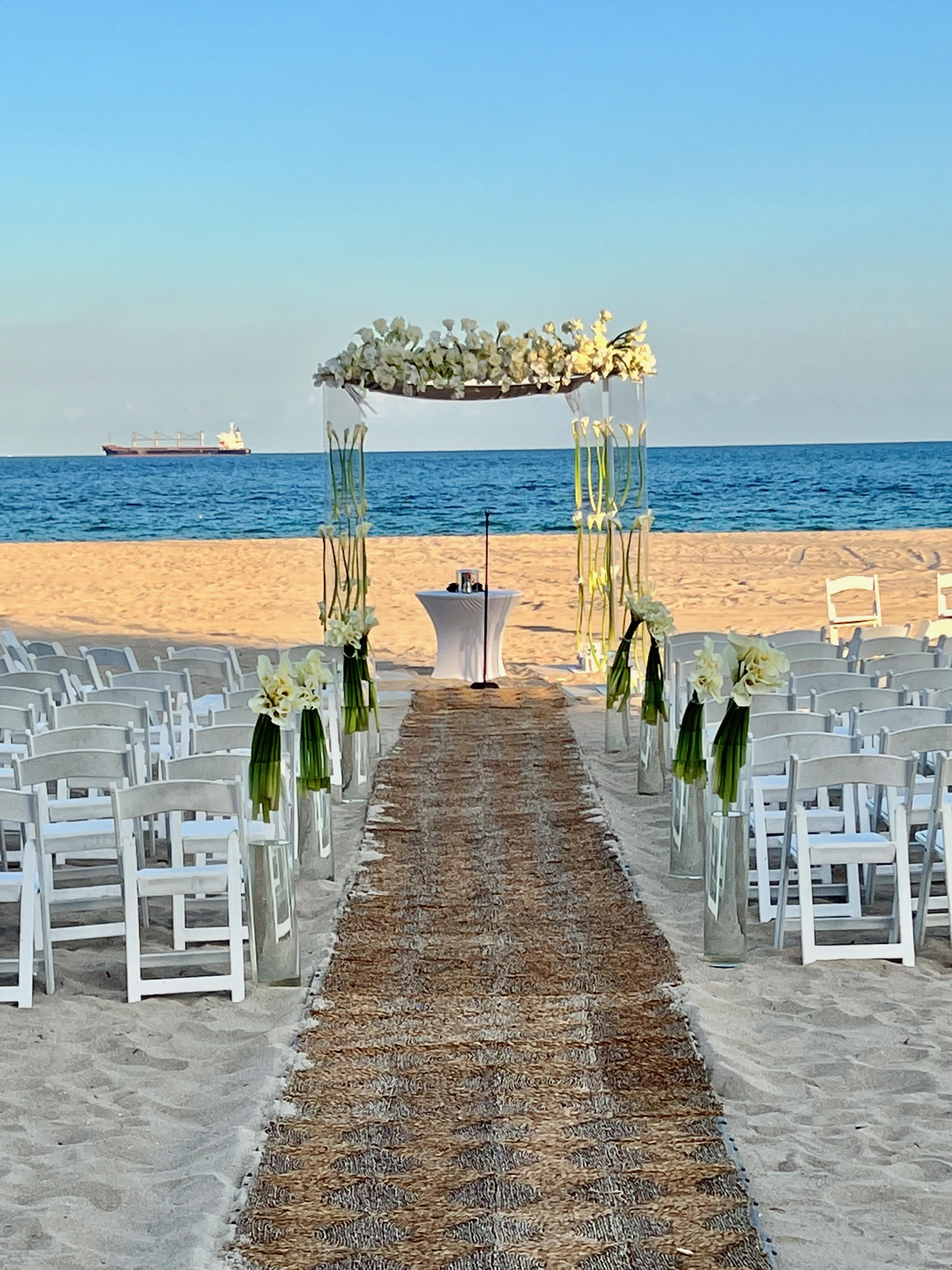 Modern Beach Wedding