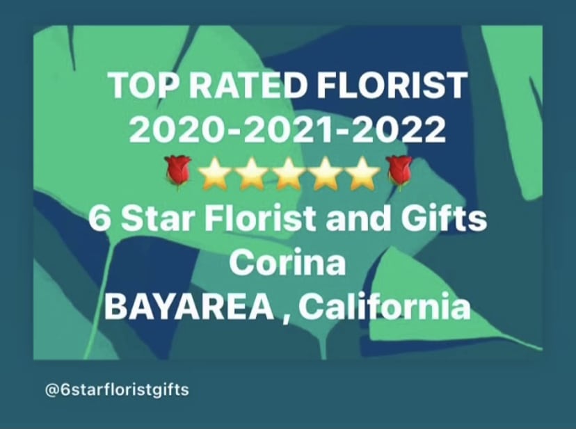 TOP RATED FLORIST 2020-2021-2022-2023