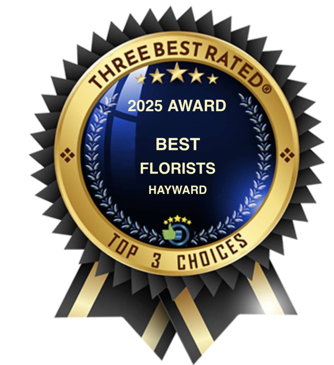 WE ARE OFFICIALLY #1 Top Rated Florist in Bay Area