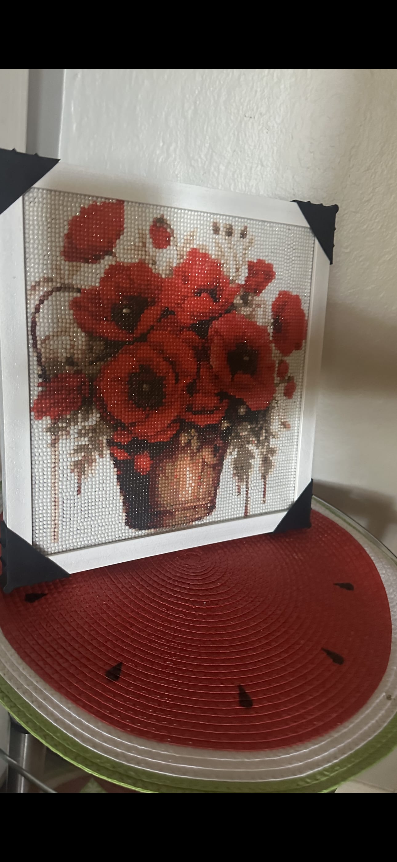 HOW I CREATE THIS BEAUTIFUL POPPY ARTWORK 
