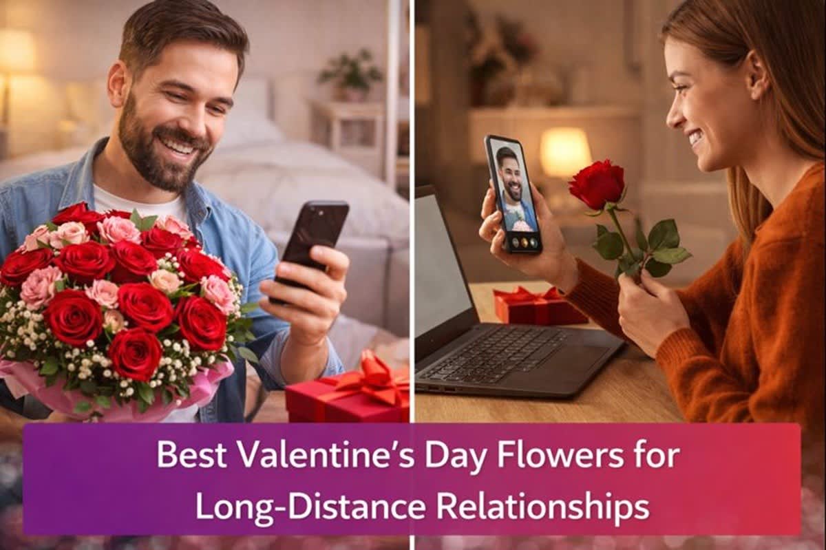 Best Valentine’s Day Flowers for Long-Distance