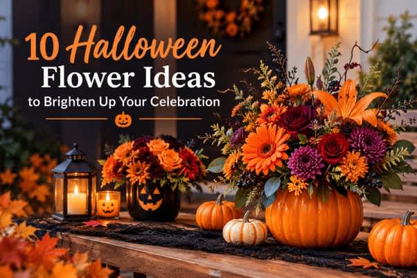 10 Halloween Flower Ideas to Brighten Up Your Celebration