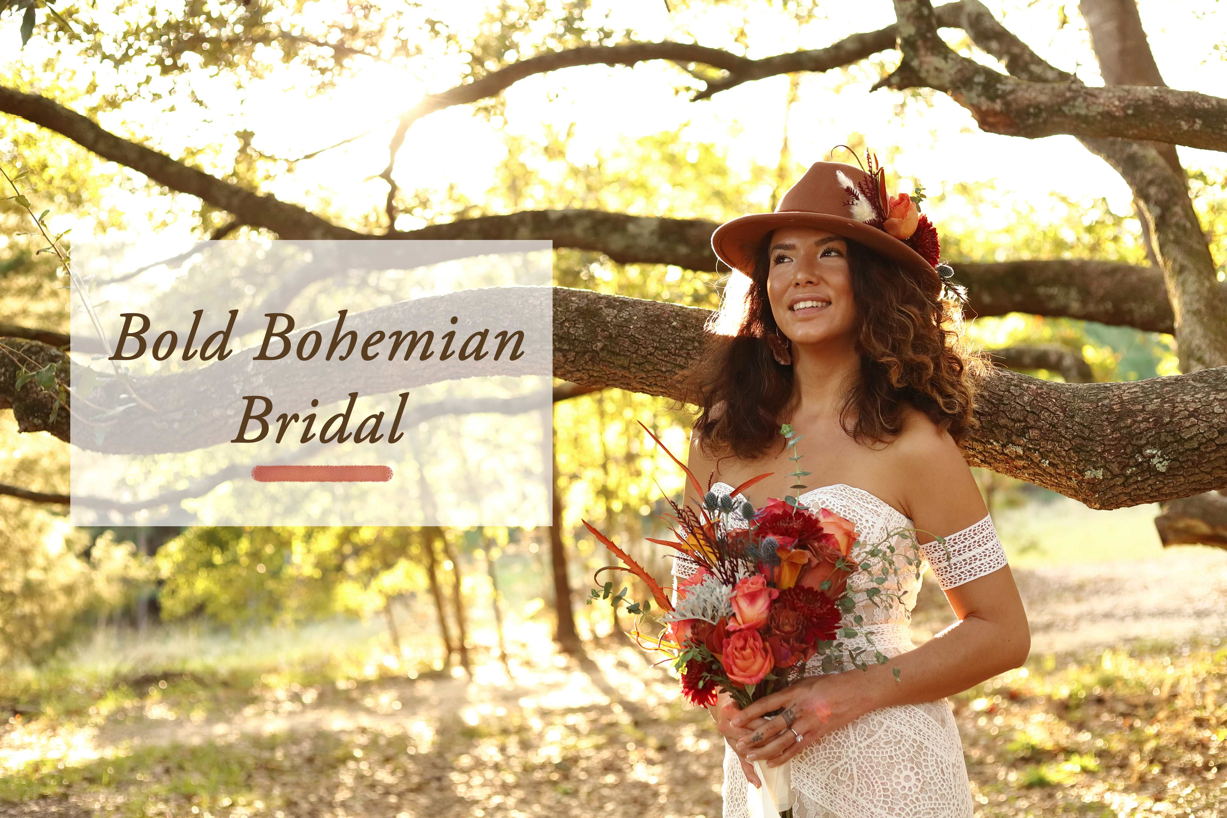 Bold Bohemian Bridal Styled Shoot