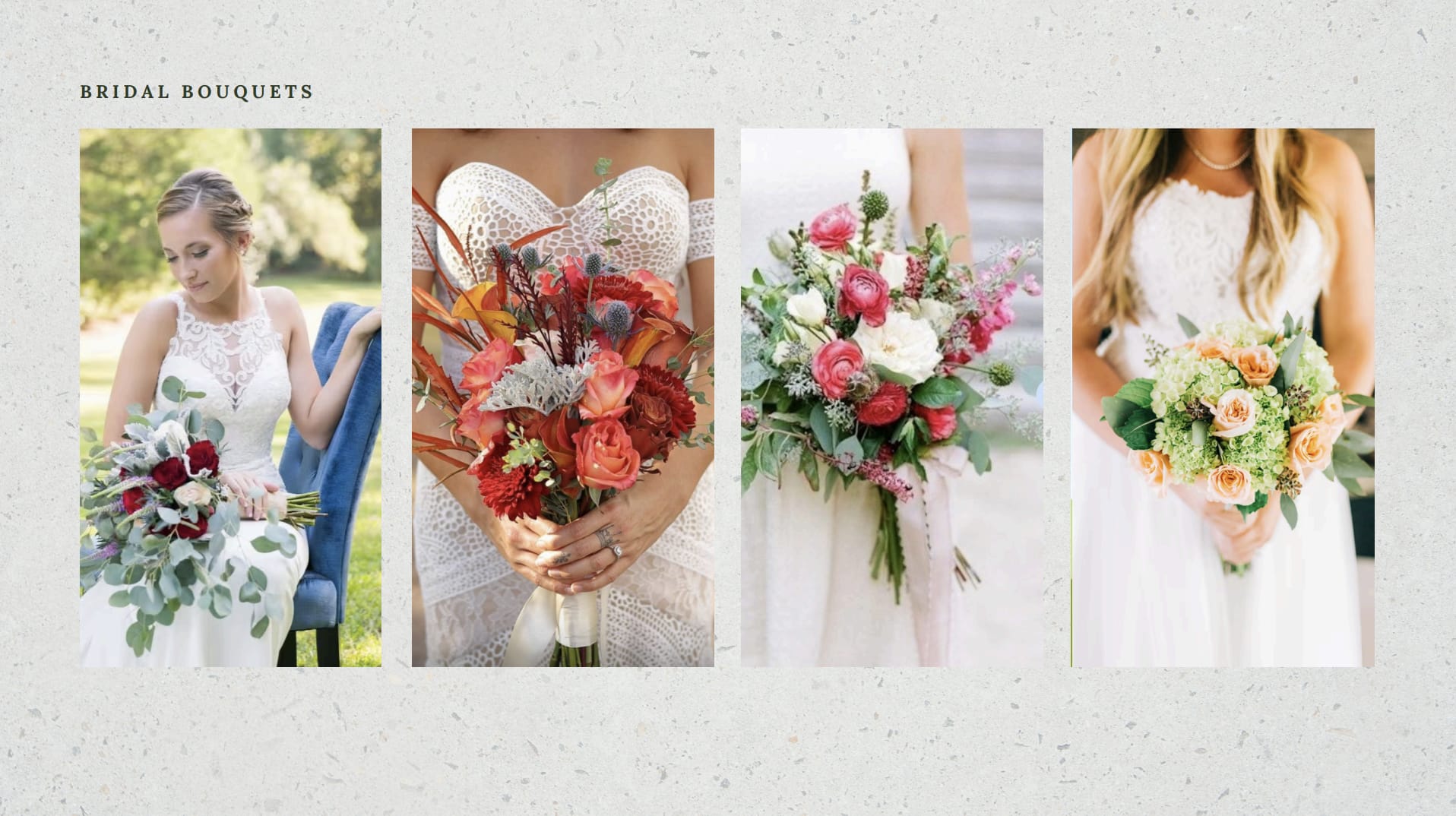 Bridal bouquets