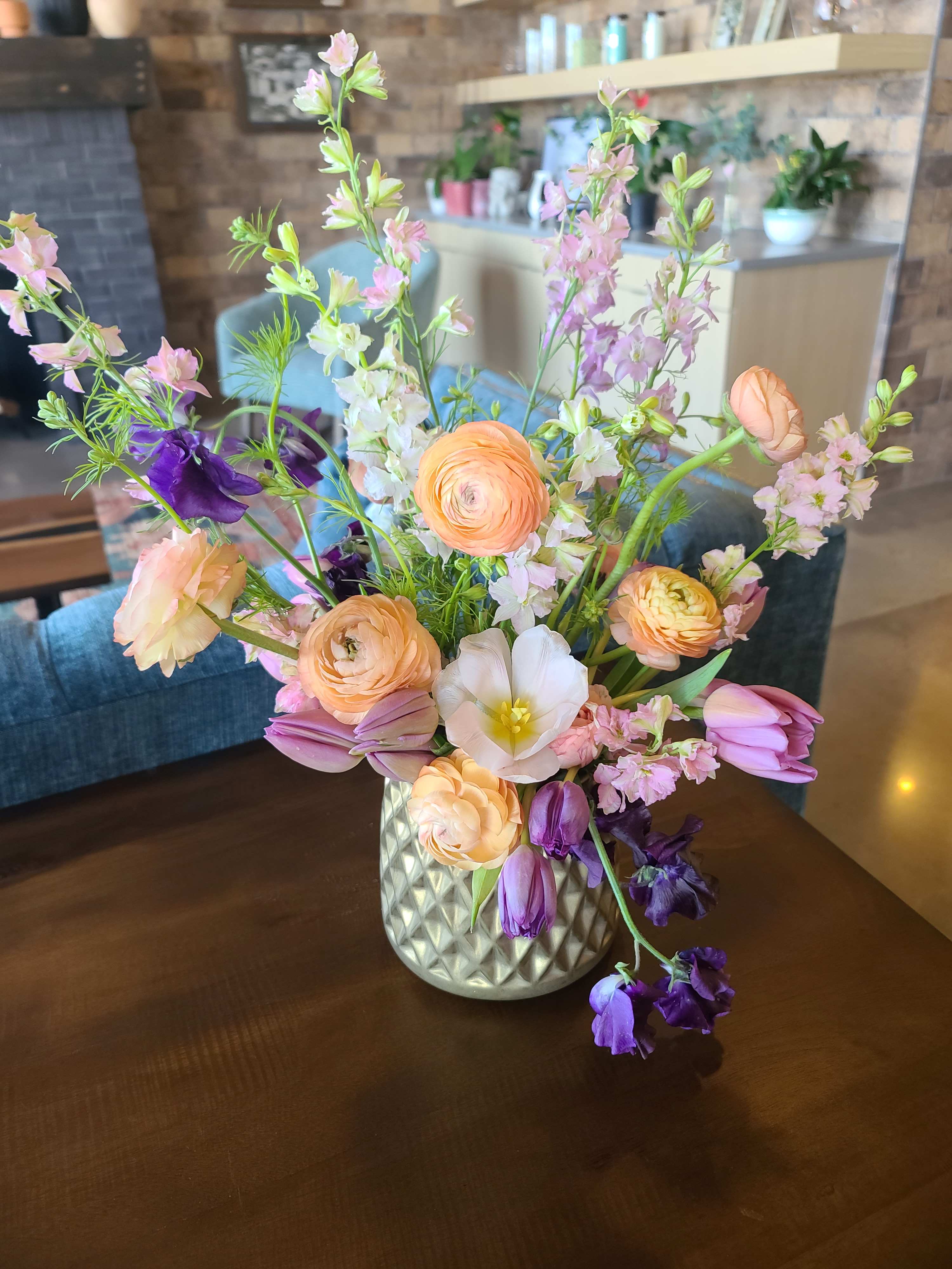 It's a Brassy kind of Day!  Shine & Bloom today.