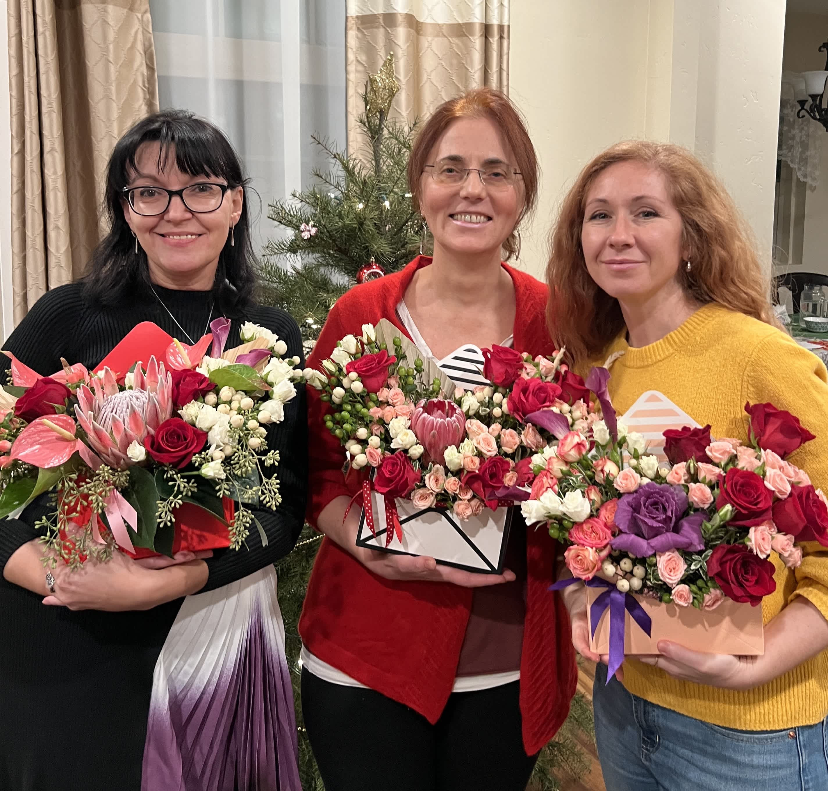Friends and Flowers 