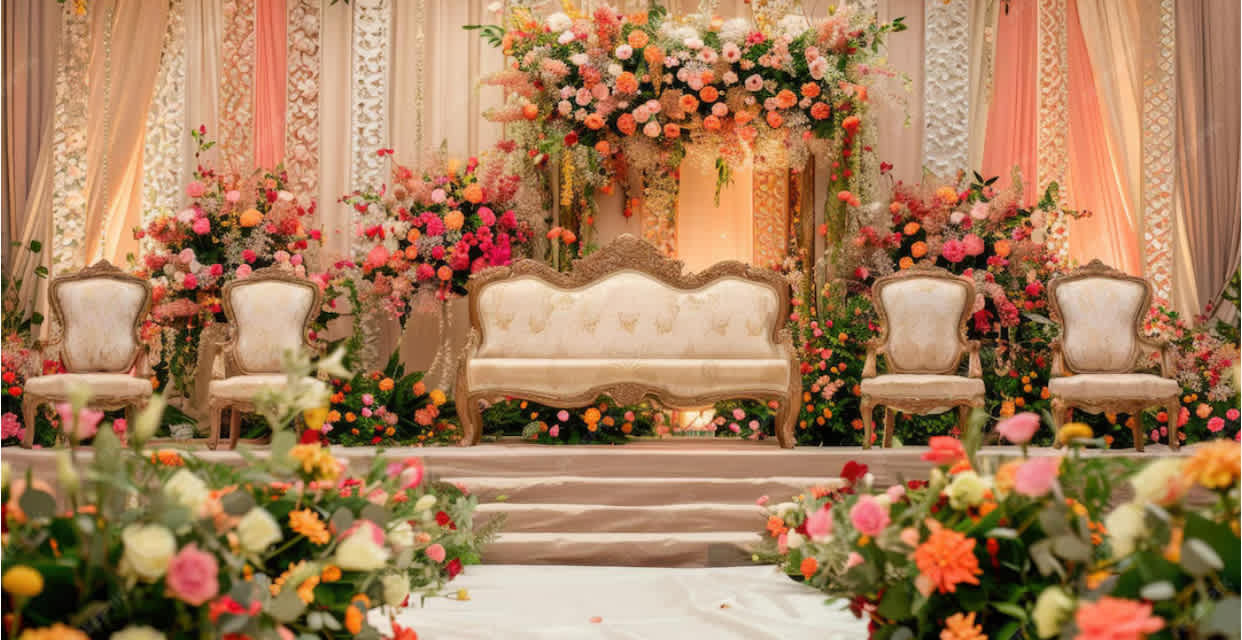 Luxury Florist for Nigeria and Indian Weddings