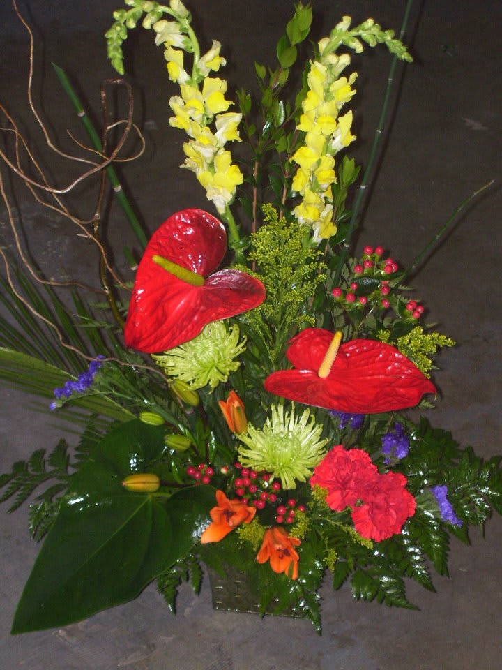 Tropical Floral Arrangements