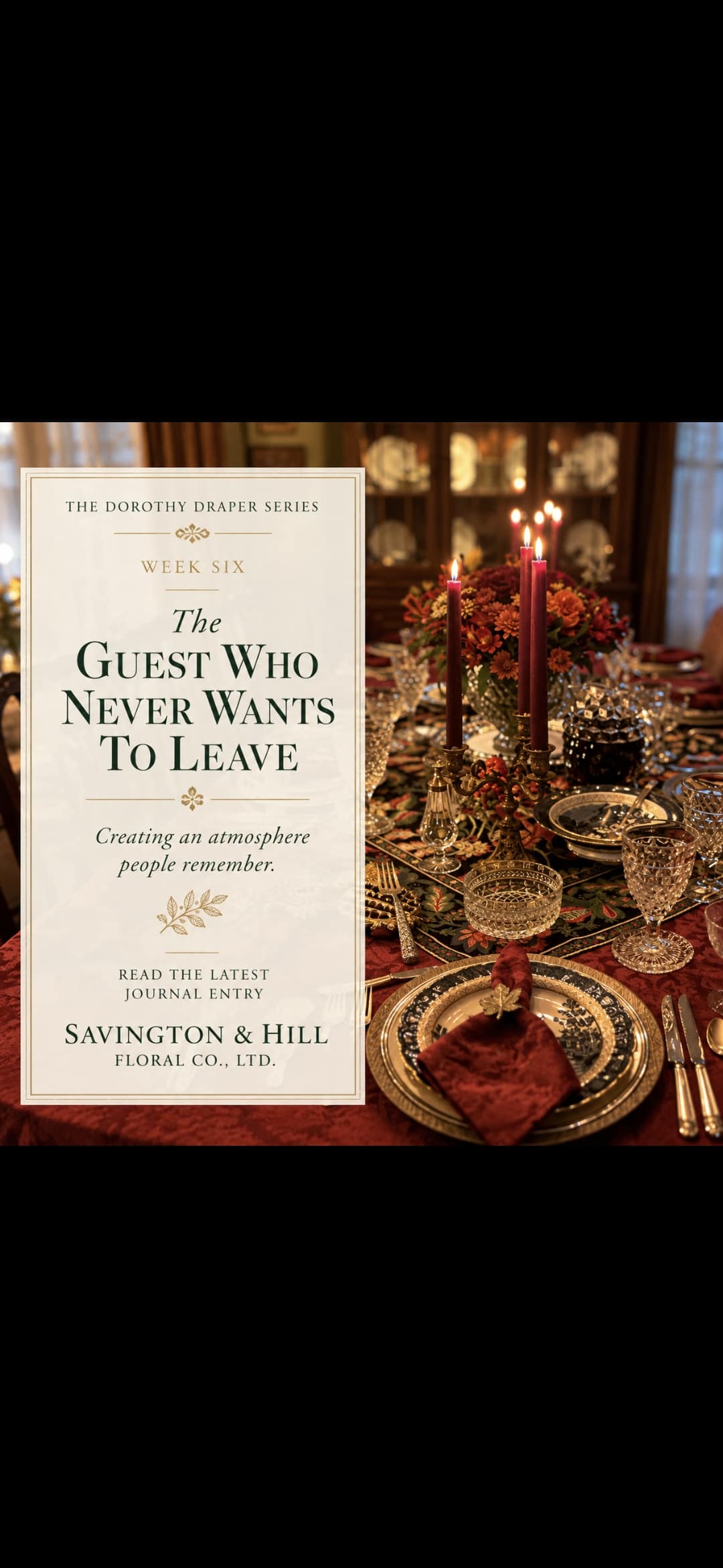 THE GUEST WHO NEVER WANTS TO LEAVE