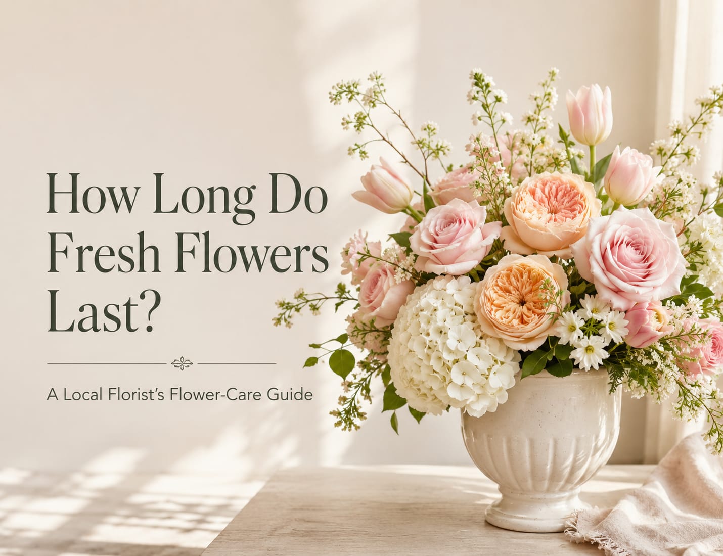 How Long Do Fresh Flowers Last? Flower Care Guide