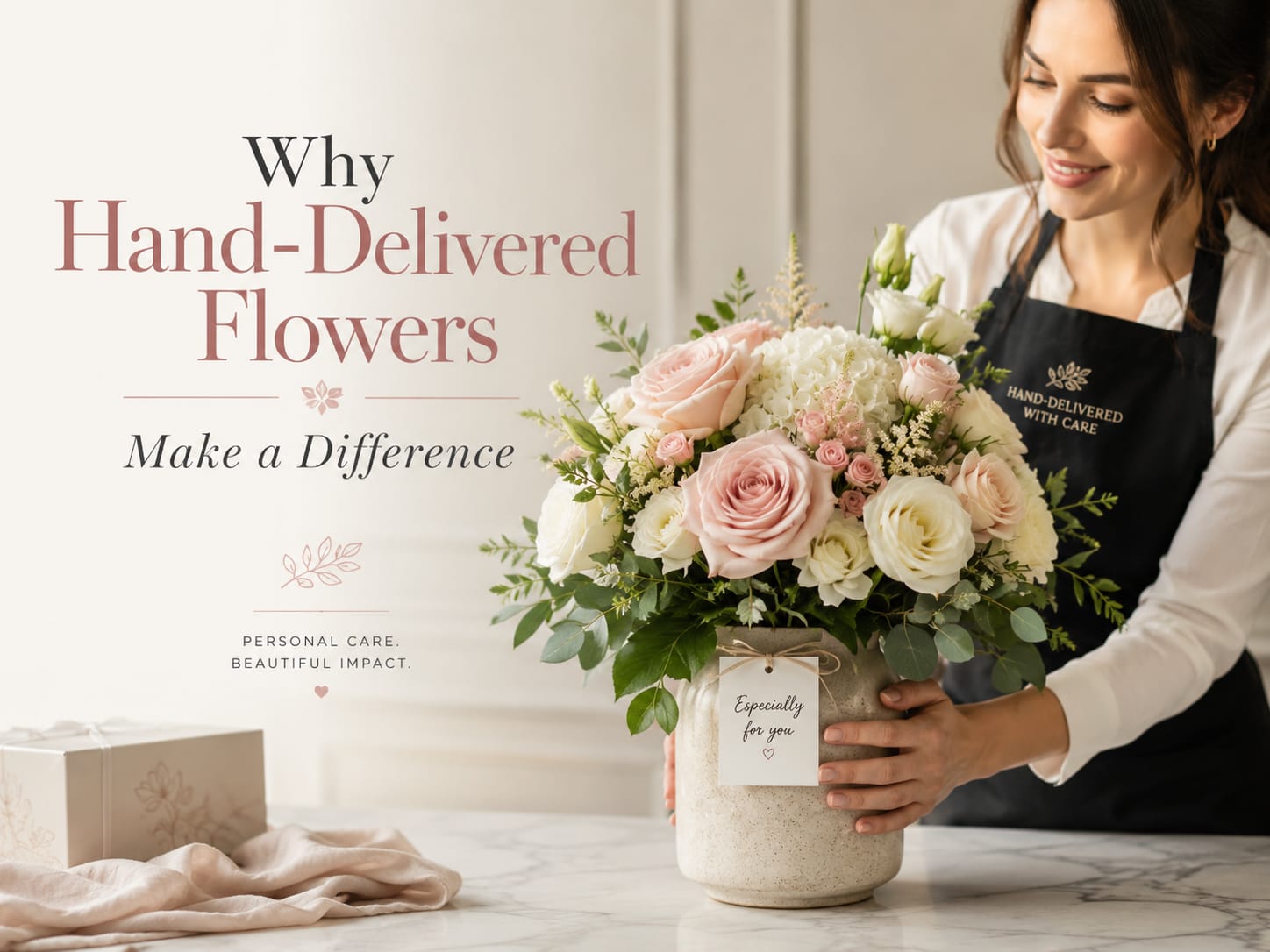 Why Hand-Delivered Flowers Make a Difference | My Blooming Business