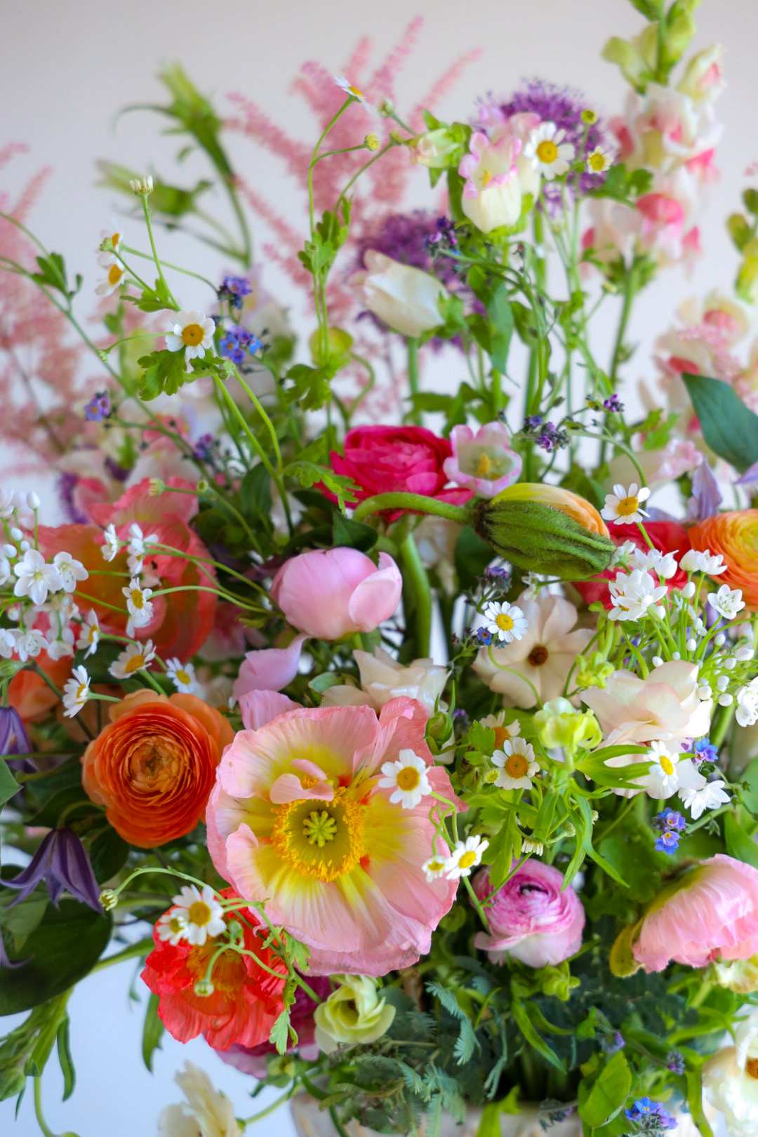 Spring Table Floral Arrangements