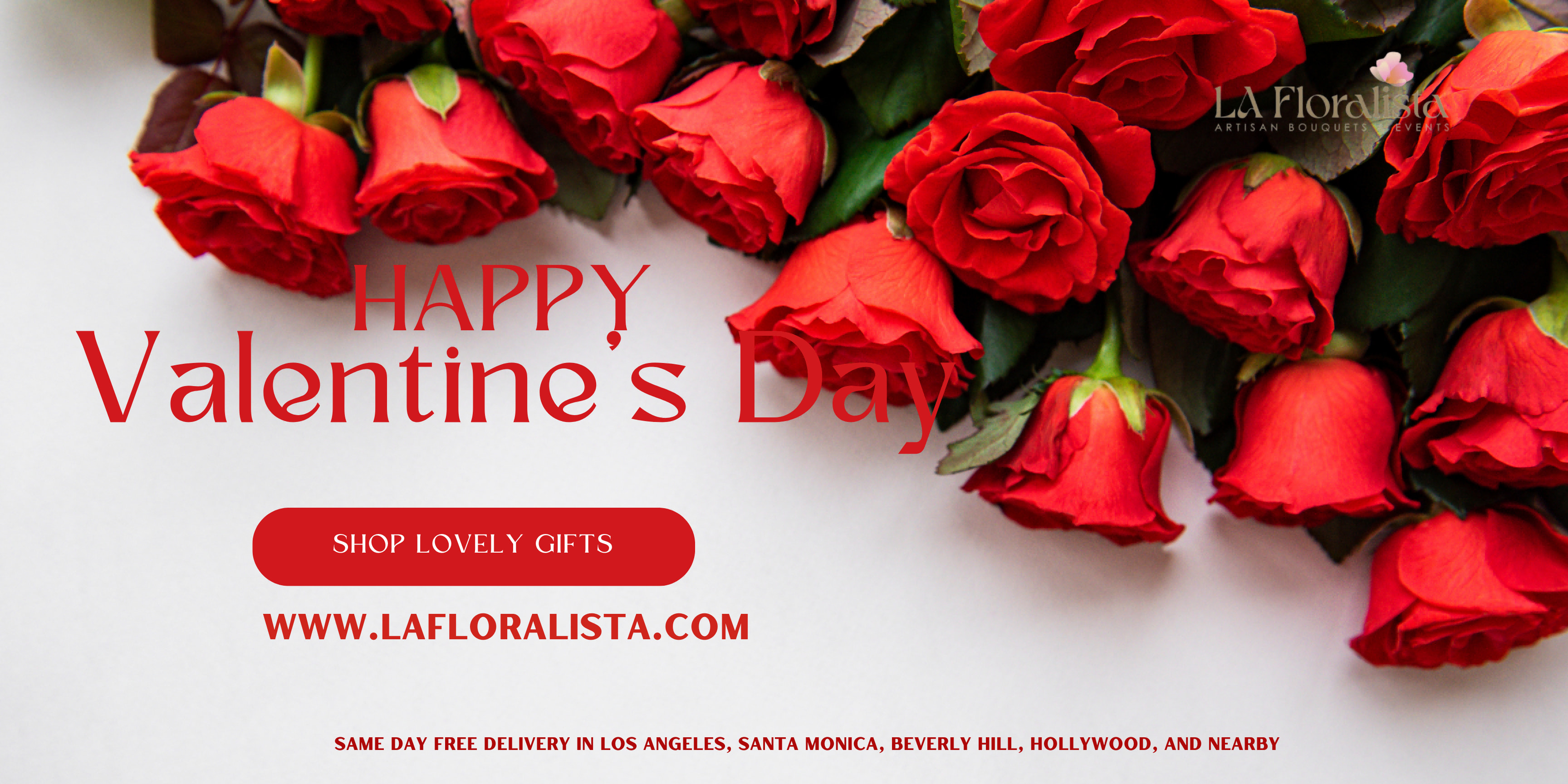 Luxury Roses in Los Angeles La Floralista