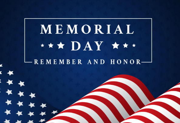 Memorial Day 5/25/26