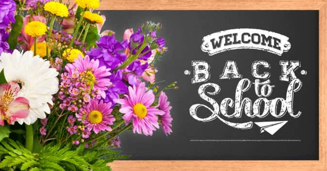 School's In Session! Celebrate with Flowers!