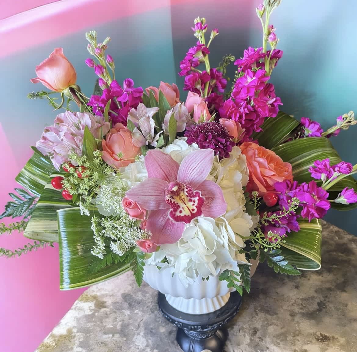 80th Birthday bouquet