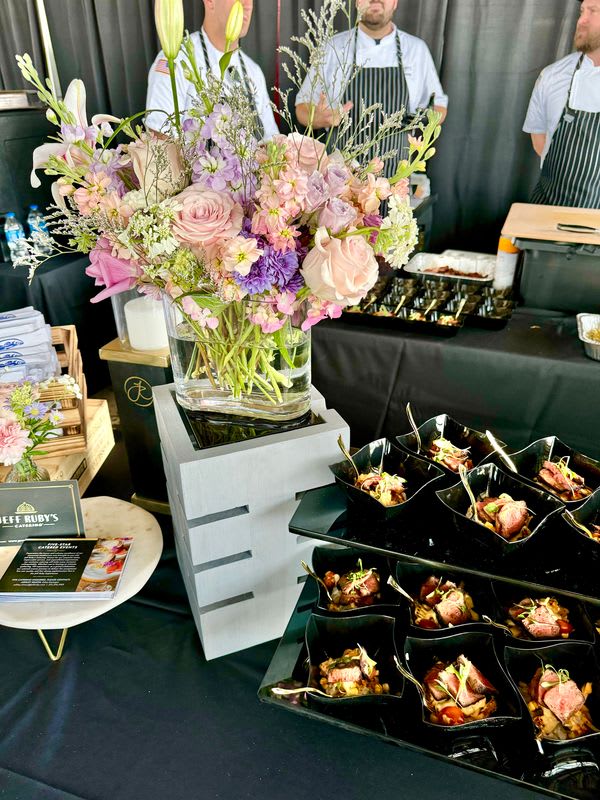 table flower arrangement