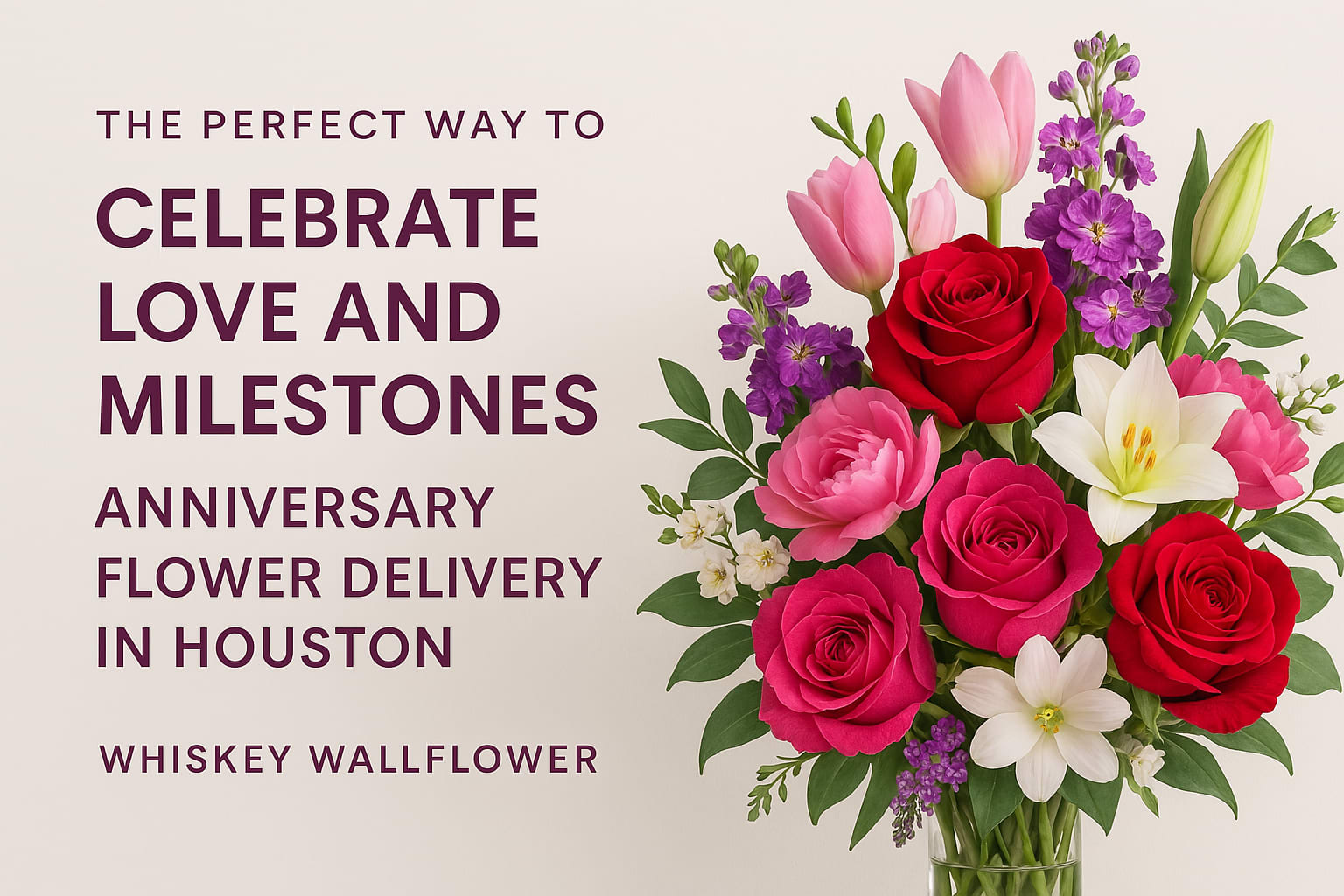 ​Celebrate Milestones with Anniversary Flowers