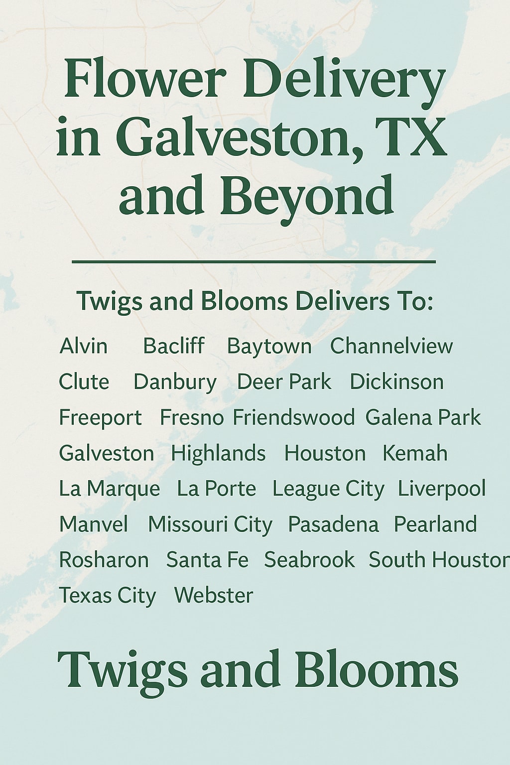 Flower Delivery in Houston and 30+ Communities