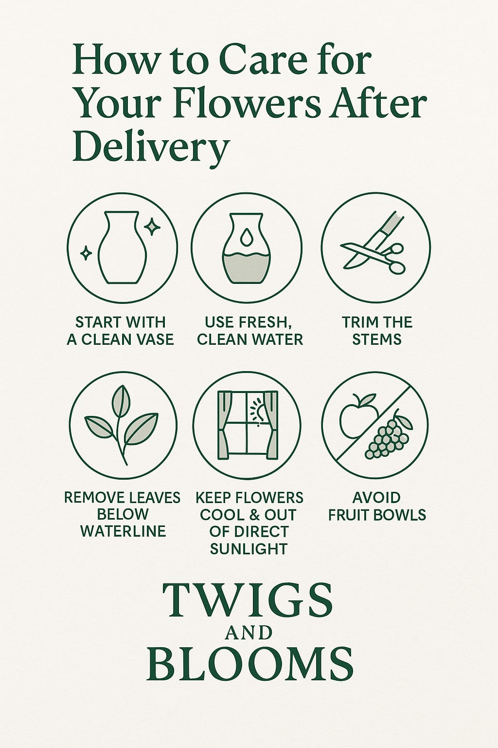 How to Care for Your Flowers After Delivery