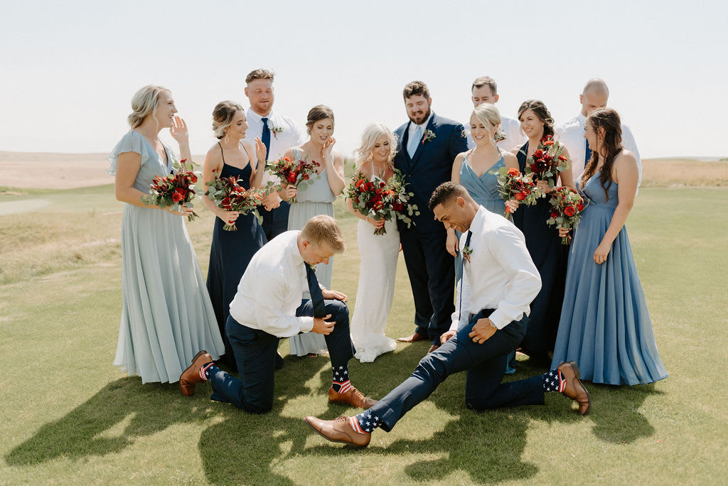 Holly + Jase 4th of July Wedding