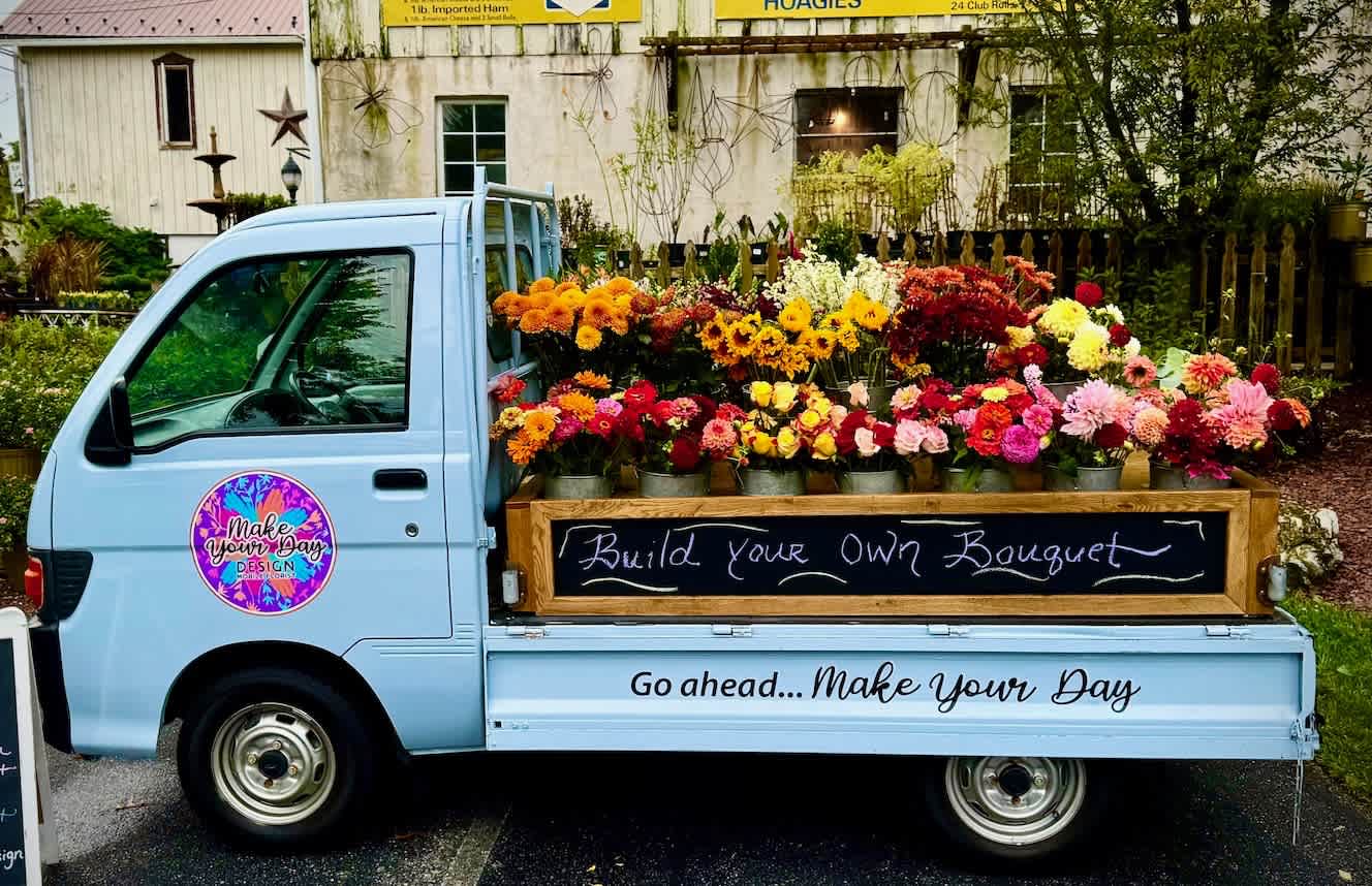 Meet Maxine: Our Flower-Filled Party on Wheels 
