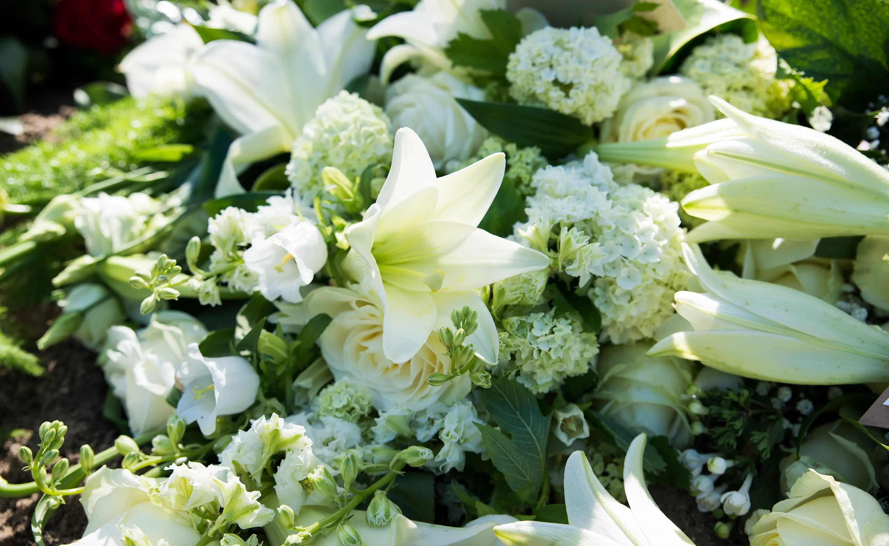 Sympathy flowers