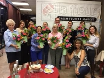 floral workshop class Thursday, January 18 $60