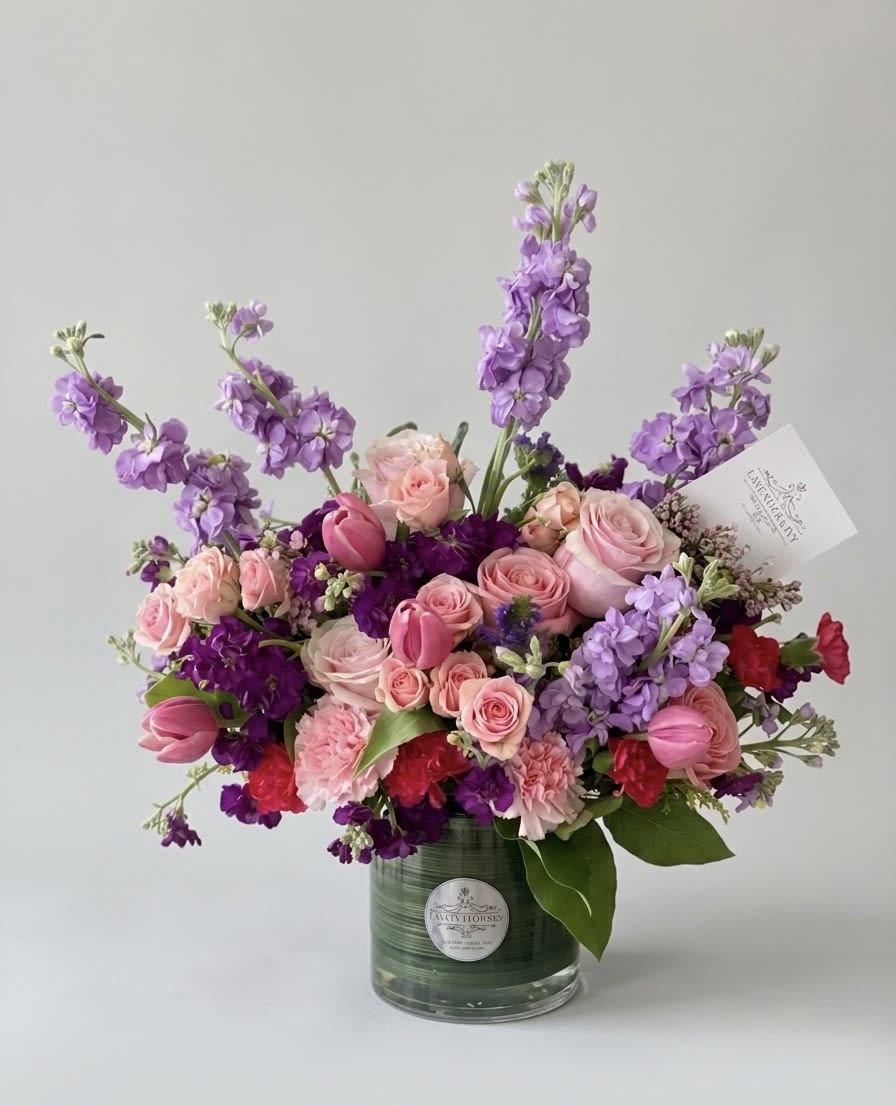Purple Larkspur Arrangement